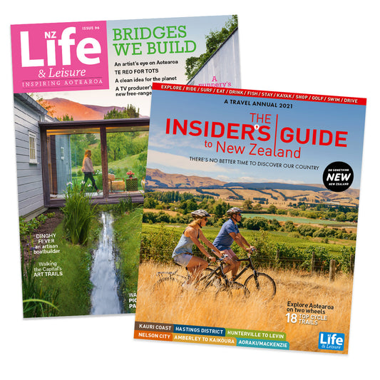 1 Year of NZ Life & Leisure plus The Insiders Guide to New Zealand 2021