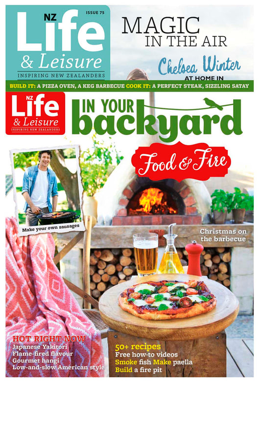 1 Year of NZ Life & Leisure plus In Your Backyard: Food & Fire