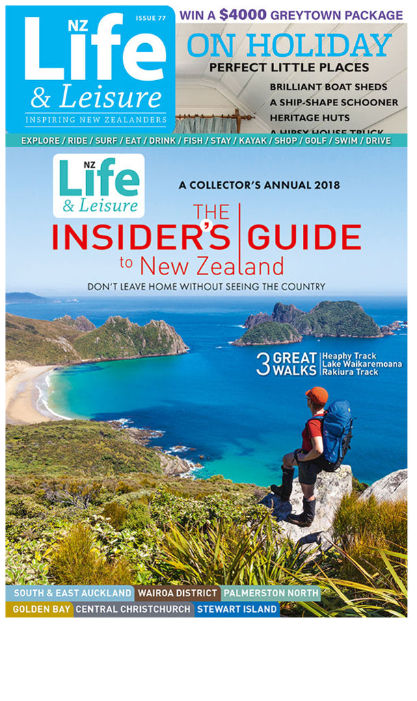 1 Year of NZ Life & Leisure plus The Insiders Guide to New Zealand 2018
