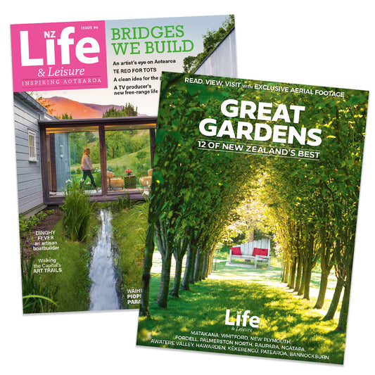 1 Year of NZ Life & Leisure plus Great Gardens: 12 of New Zealand's Best
