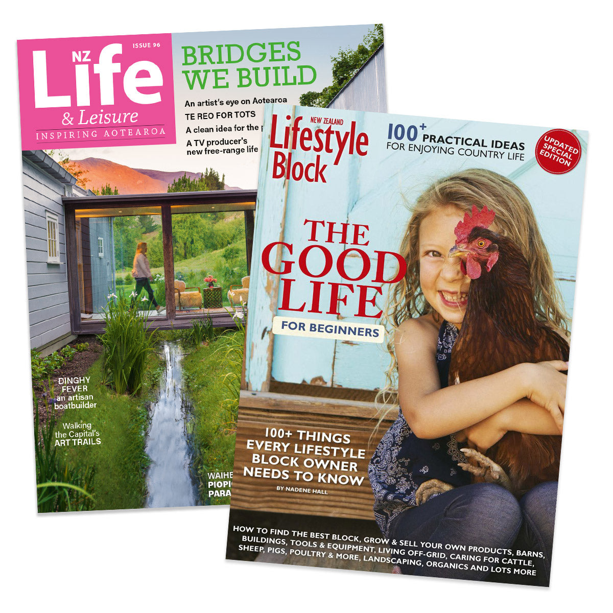 1 Year of NZ Life & Leisure plus The Good Life for Beginners