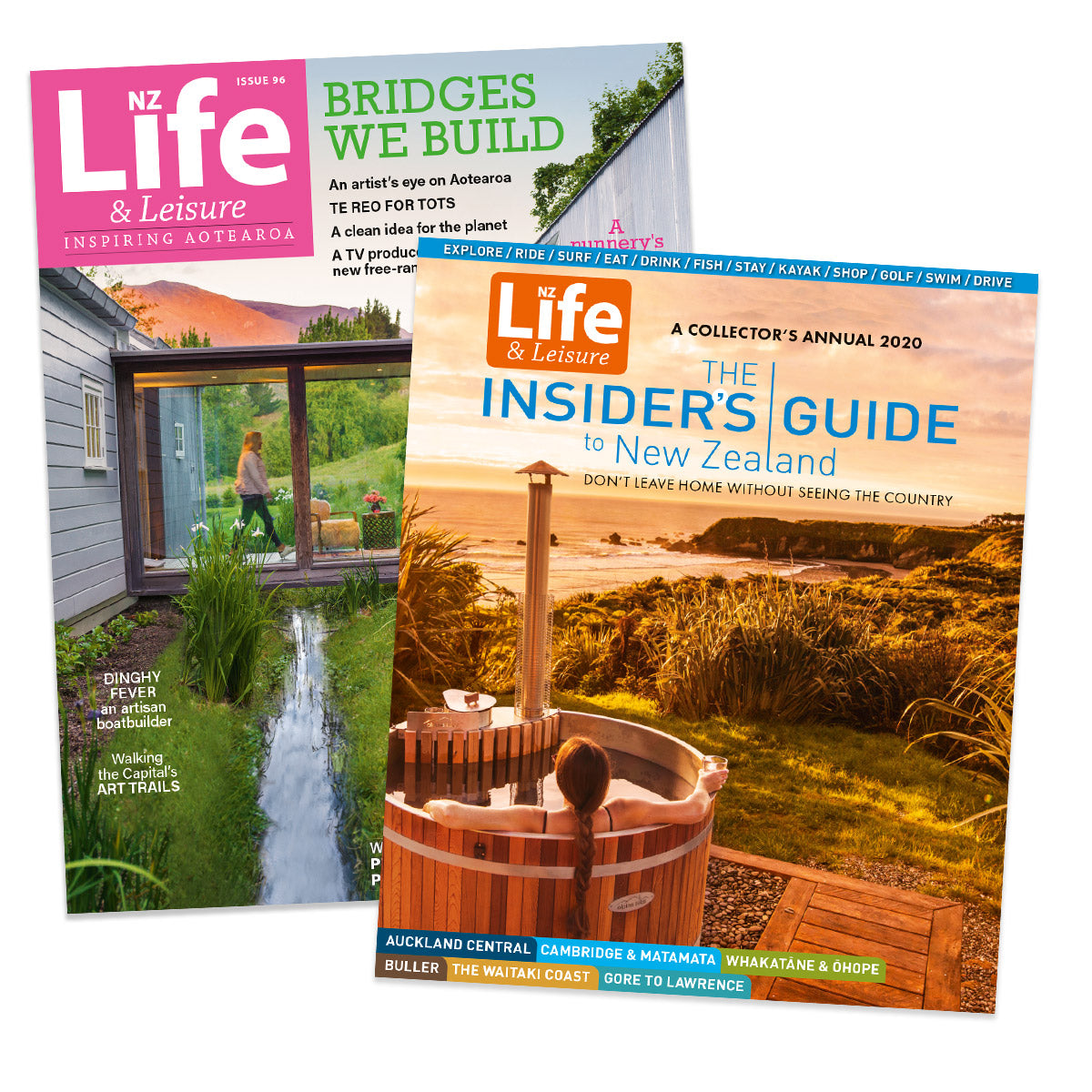 1 Year of NZ Life & Leisure plus The Insiders Guide to New Zealand 2020